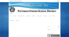 Desktop Screenshot of pattersonunified.com